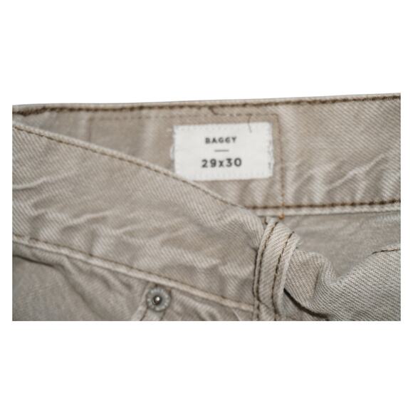 PacSun Baggy Carpenter Pants Beige 29x30 Men’s Relaxed Fit Workwear Y2K Style - Picture 5 of 8